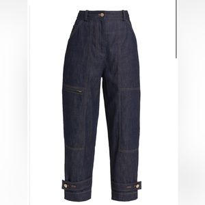 Phillip Lim 3.1 Cropped Utility Jeans